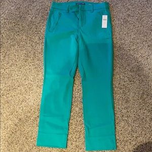 Anthropologie green pants by Level 99